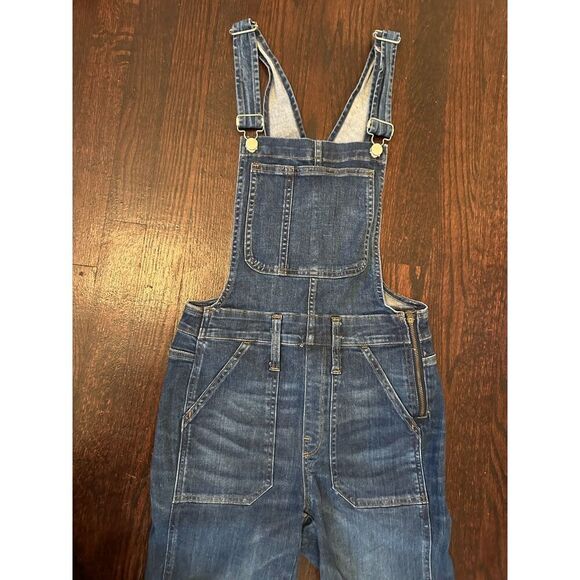Madewell Denim Skinny Overalls Size XS - Picture 3 of 10